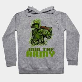 Join the Army 8bit PixelArt Hoodie